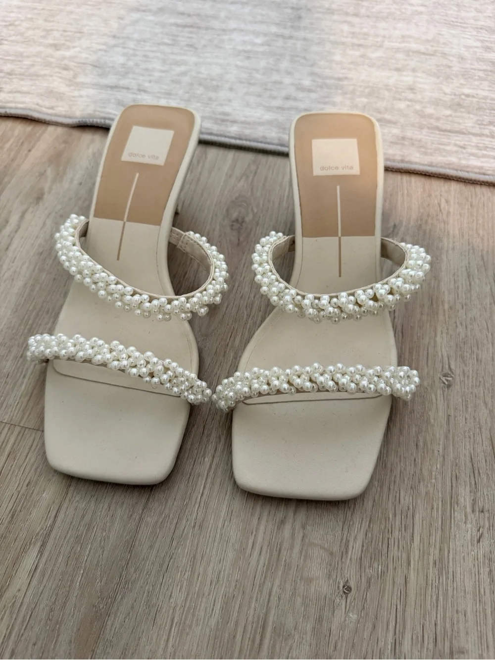 Dolce Vita BONI PEARL HEELS VANILLA STELLA